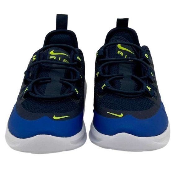 Nike | Toddler's Air Max Axis Running Shoes | Navy & Volt | Size 9C - Picture 2 of 6